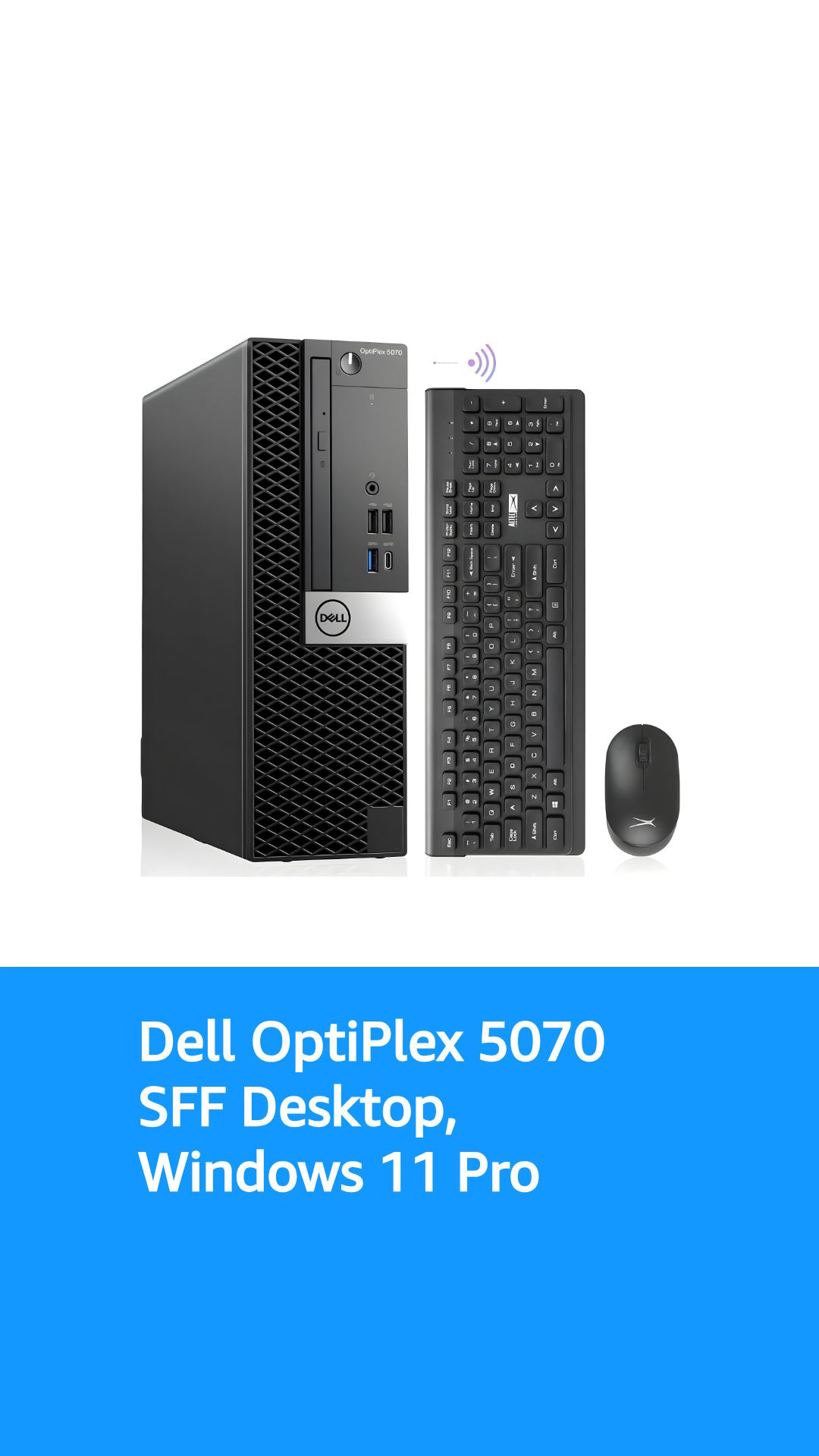 Dell OptiPlex 5070 Desktop Computers Windows 11 Pro, Hexa Core i5
